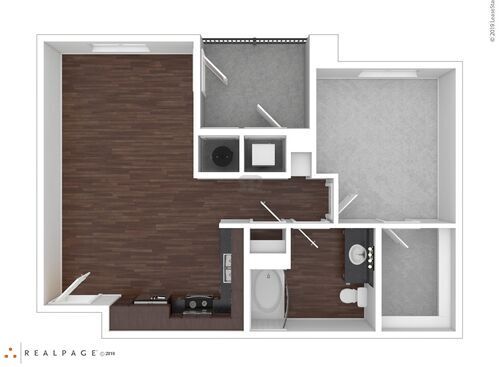 Bidwell Pointe - Allure - 1 bed - 1 bath - 693 sf