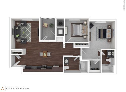 Bidwell Pointe - Serene - 2 bed - 2 bath - 981 sf