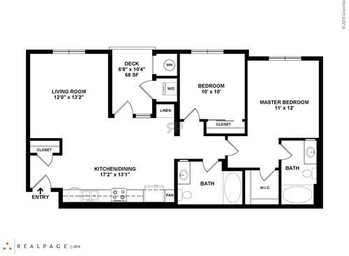 Bidwell Pointe - Serene - 2 bed - 2 bath - 981 sf