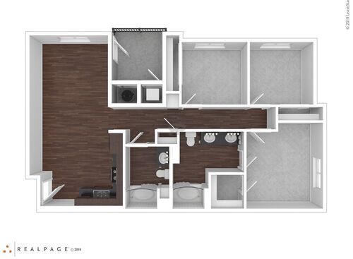 Bidwell Pointe - Haven - 3 bed - 2 bath - 1200 sf