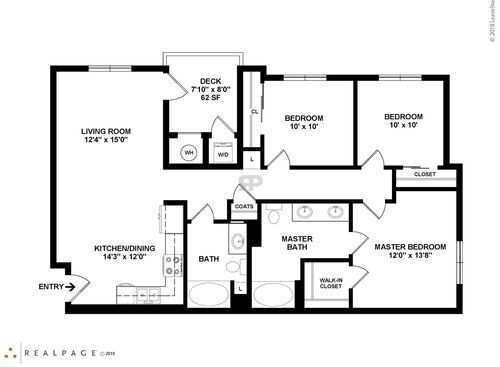 Bidwell Pointe - Haven - 3 bed - 2 bath - 1200 sf