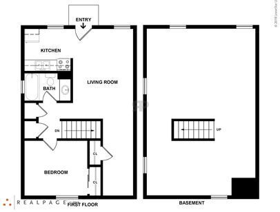 BRIDGTON PLACE TOWNHOMES - A1 - 1 bed - 1 bath - 500 sf