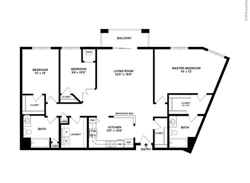 Redwood: Beds - 2: Baths - 2: SqFt Range - 1469 to 1469