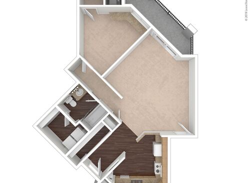Sumac: Beds - 1: Baths - 1: SqFt Range - 852 to 852