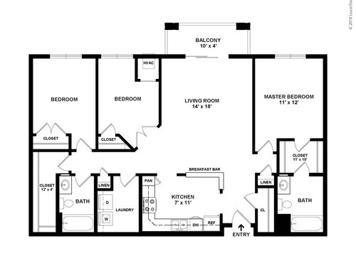 Cherry: Beds - 3: Baths - 2: SqFt Range - 1307 to 1307