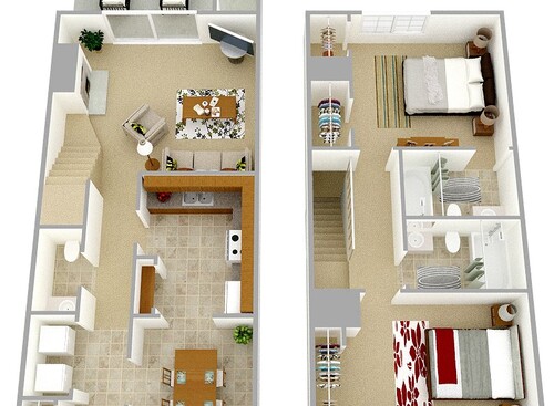 The Powhatan 2 Bedroom Apartment in Petersburg VA