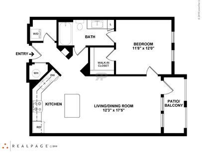 Lakewalk at Hamlin - Hartley - 1 bed - 1 bath - 743 sf