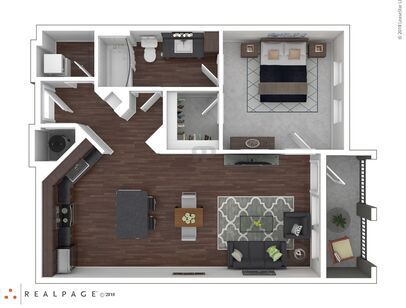 Lakewalk at Hamlin - Hartley - 1 bed - 1 bath - 743 sf