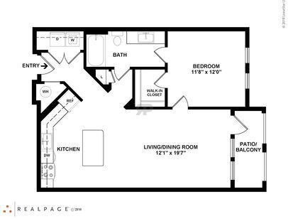 Lakewalk at Hamlin - Pearl - 1 bed - 1 bath - 786 sf