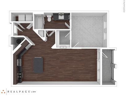 Lakewalk at Hamlin - Pearl - 1 bed - 1 bath - 786 sf