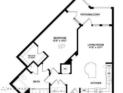 Lakewalk at Hamlin - Nona - 1 bed - 1 bath - 778 sf
