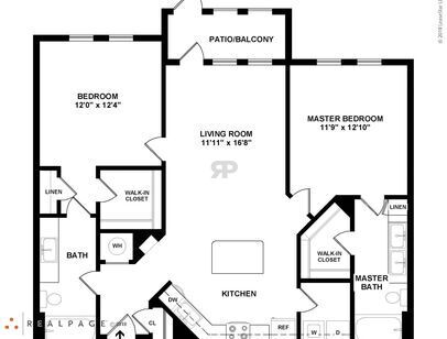 Lakewalk at Hamlin - Brantley - 2 bed - 2 bath - 1088 sf