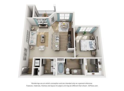 Antero: Beds - 1: Baths - 1: SqFt Range - 819 to 819