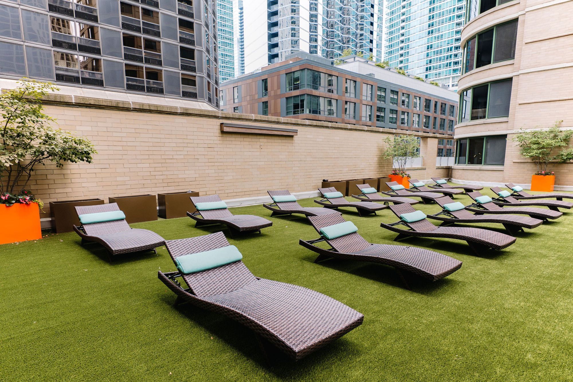 Outdoor Sundeck Terrace