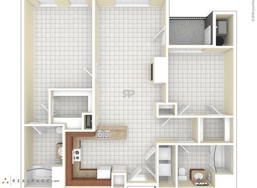 Hamilton Green - 2 Bedroom 2 Bath - 2 bed - 2 bath - 1090 sf