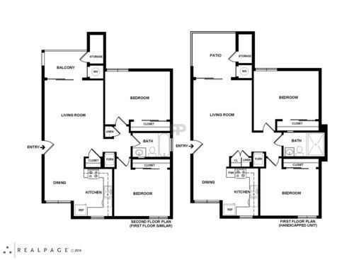 College Park - 2 Bedroom 1 Bath - 2 bed - 1 bath - 883 sf