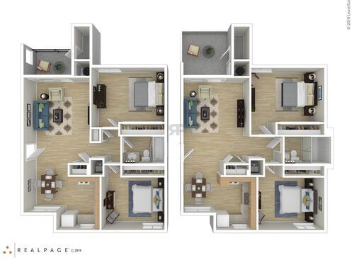 College Park - 2 Bedroom 1 Bath - 2 bed - 1 bath - 883 sf
