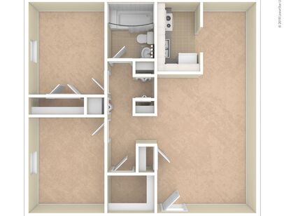 Laketree Manor - 2 Bedroom, 1 Bath - 2 bed - 1 bath - 723 sf