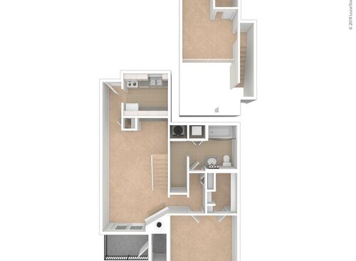 Park Terrace Apartments - The Beale - Upgrade - 1 bed - 1 bath - 970 sf