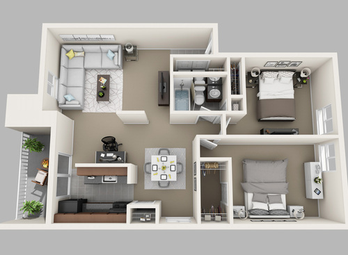 The Sands 2 Bedroom Apartment in Virginia Beach VA