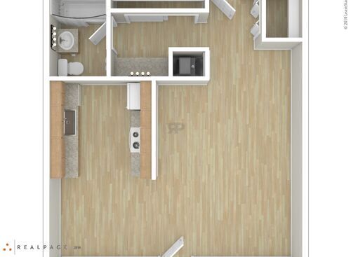 River Park - Studio - Studio bed - 1 bath - 600 sf