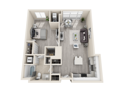 The Cosmopolitan Apartments - London - 1 bed - 1 bath - 769 sf