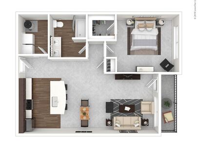 Alpine: Beds - 1: Baths - 1: SqFt Range - 819 to 819