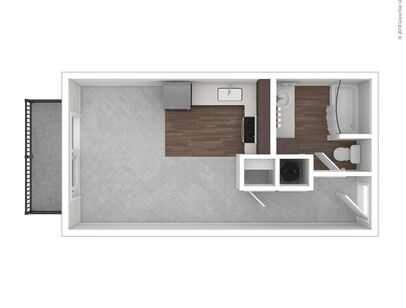 Alpine: Beds - Studio: Baths - 1: SqFt Range - 299 to 299