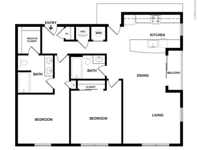 Alpine: Beds - 2: Baths - 2: SqFt Range - 1084 to 1084