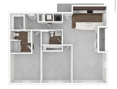 Alpine: Beds - 2: Baths - 2: SqFt Range - 1084 to 1084