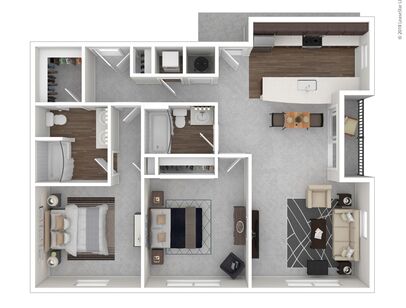 Alpine: Beds - 2: Baths - 2: SqFt Range - 1084 to 1084