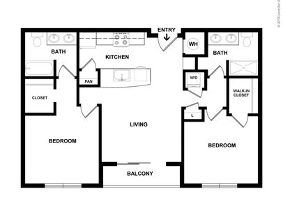 Alpine: Beds - 2: Baths - 2: SqFt Range - 1030 to 1030
