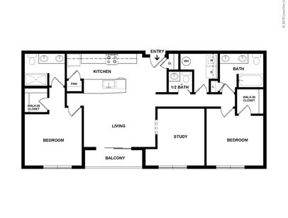 Alpine: Beds - 2: Baths - 2: SqFt Range - 1392 to 1392