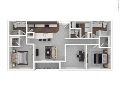 Alpine: Beds - 2: Baths - 2: SqFt Range - 1392 to 1392