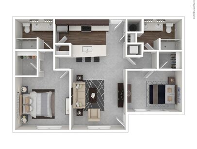 Alpine: Beds - 2: Baths - 2: SqFt Range - 1032 to 1032