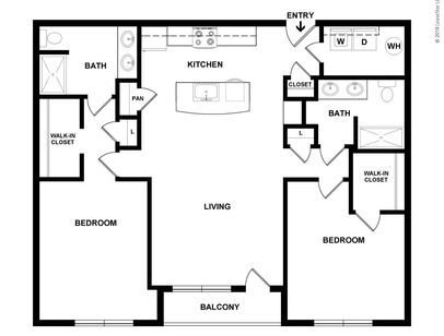 Alpine: Beds - 2: Baths - 2: SqFt Range - 1264 to 1264