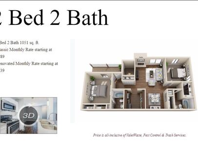 Laguna Reserve - 2 Bedroom - 2 bed - 2 bath - 1051 sf