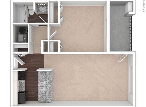 Fishermans Village - Cobalt - 1 bed - 1 bath - 624 sf