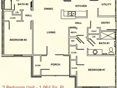 TRANQUILITY AT GRIFFIN - 2 Bedroom 2 Bath - 2 bed - 2 bath - 1064 sf