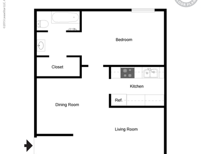 Antonian Apartments - 1 Bd/1 Bath/Sm - 1 bed - 1 bath - 556 sf