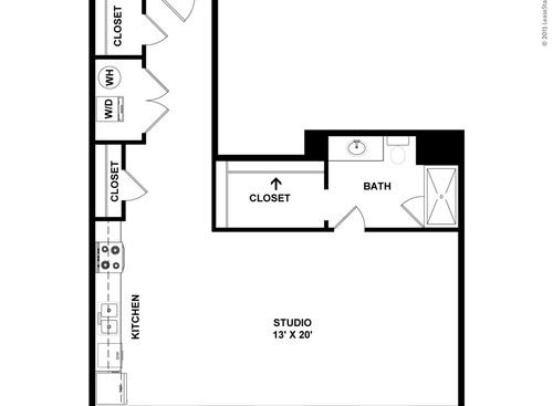 Bridge Park - Archdale - Studio bed - 1 bath - 779 sf
