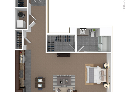 Bridge Park - Archdale - Studio bed - 1 bath - 779 sf