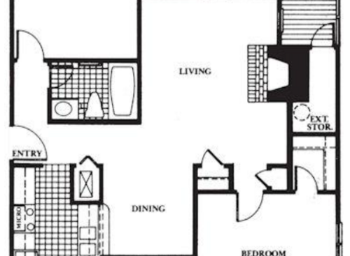 The Villages Apartments - C2202 - 2 bed - 2 bath - 910 sf
