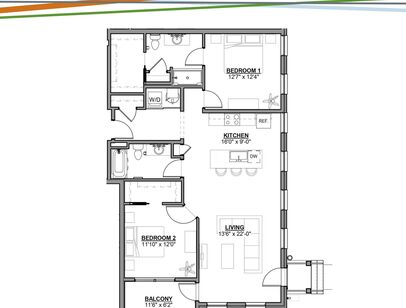 Dartmouth  : Beds - 2: Baths - 2: SqFt Range - 1213 to 1213