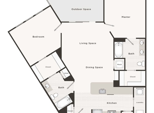 The Encore - The Melody - 2 bed - 2 bath - 1135 sf