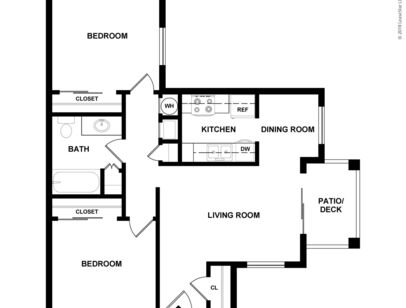 Ash: Beds - 2: Baths - 1: SqFt Range - 942 to 942