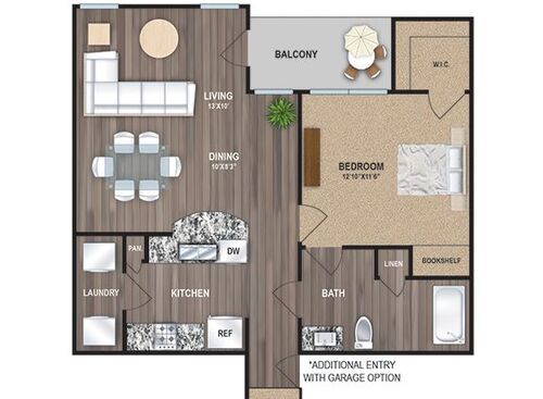 A1  Starting at $1110: Beds - 1: Baths - 1: SqFt Range - 859 to 859