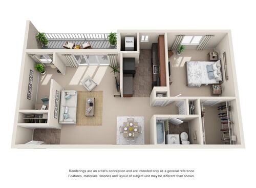 The Academy: Beds - 1: Baths - 1: SqFt Range - 832 to 832