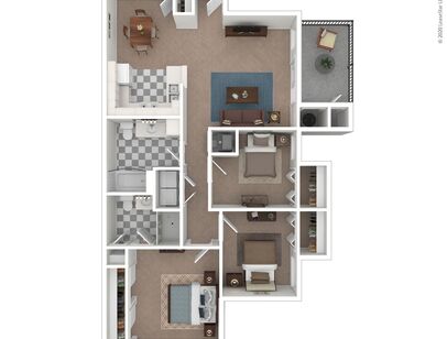 Aspen: Beds - 3: Baths - 2: SqFt Range - 1186 to 1186