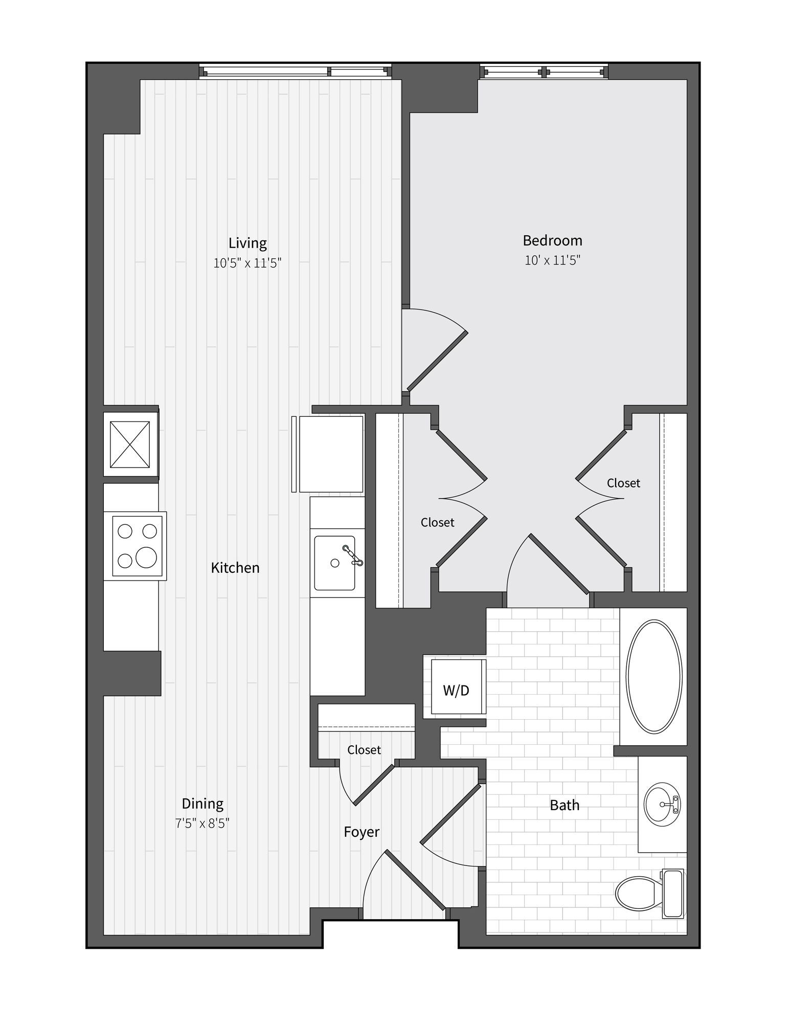 Apartment 756 floorplan